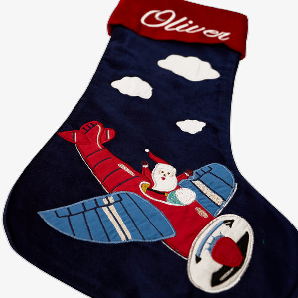 Santa's Flight Stocking