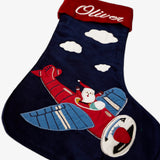 Santa's Flight Stocking