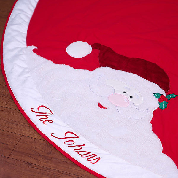 Jolly Santa Tree Skirt