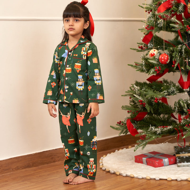 Nutcracker Pajama Set For Kids