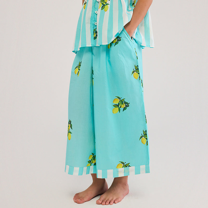 Lemon Pima Cotton Co-Ord Set