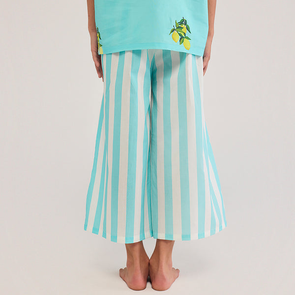 Lemon Ania Pima Cotton Co-Ord Set