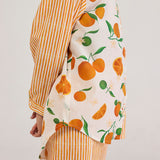 Orange Pima Cotton Co-Ord Set