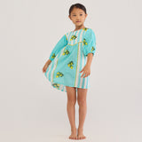 Lemon Knee-Length Pima Cotton Dress