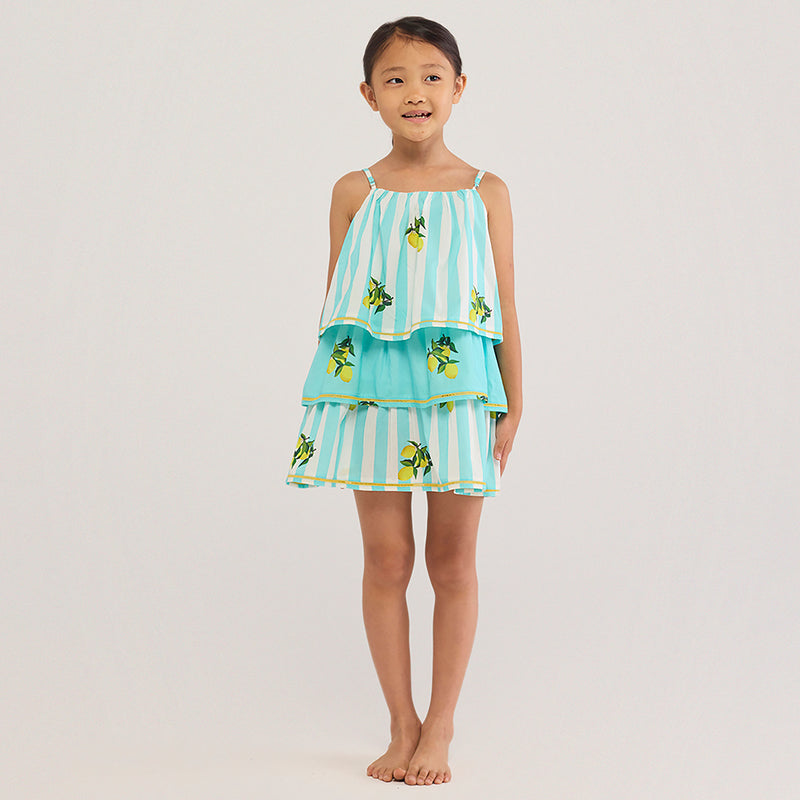 Lemon Mini Pima Cotton Dress