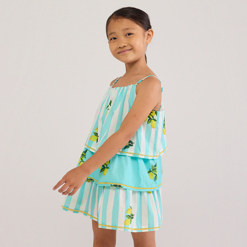 Lemon Mini Pima Cotton Dress