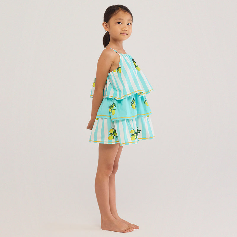 Lemon Mini Pima Cotton Dress