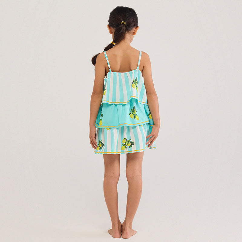 Lemon Mini Pima Cotton Dress