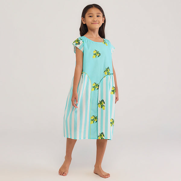 Lemon Midi Pima Cotton Dress