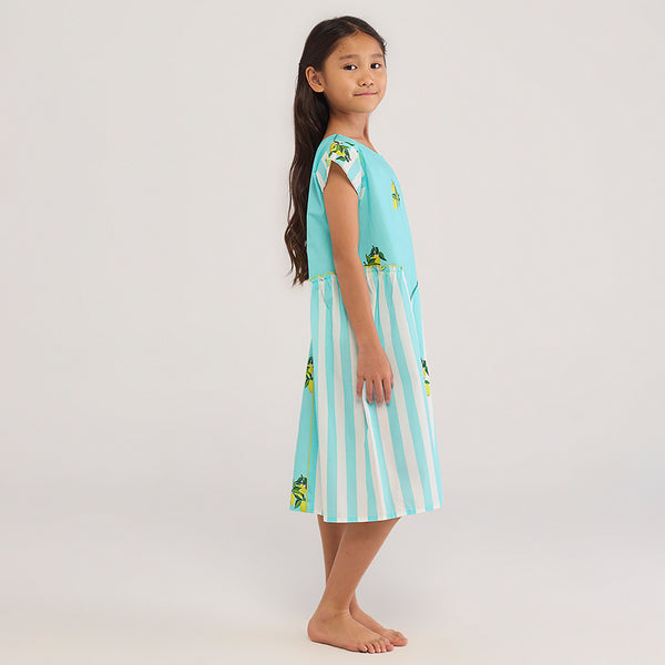Lemon Midi Pima Cotton Dress