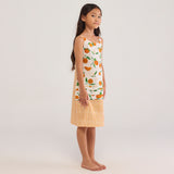 Orange Eizo Pima Cotton Dress