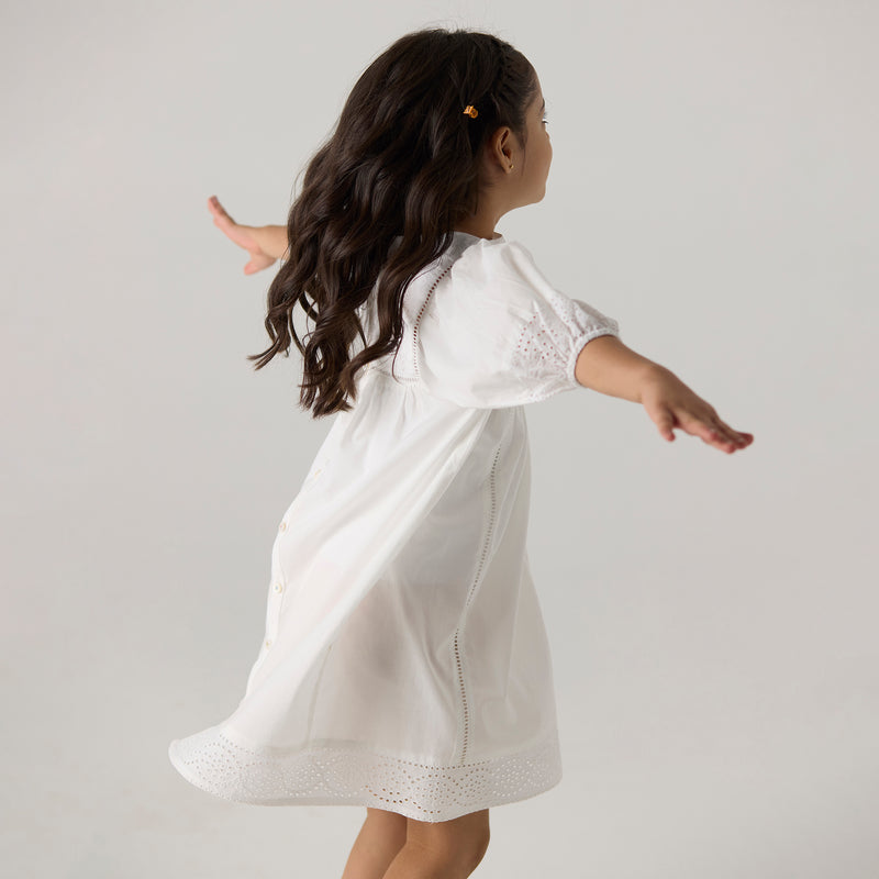 Veronica Schiffli Dress