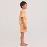 Orange Pima Cotton Shirt