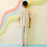 Miki Embroidered Shirt - Natural