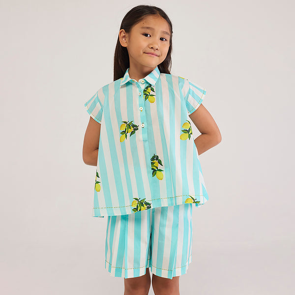 Lemon Pima Cotton Short