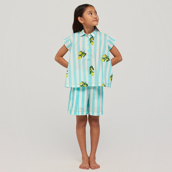 Lemon Pima Cotton Shirt