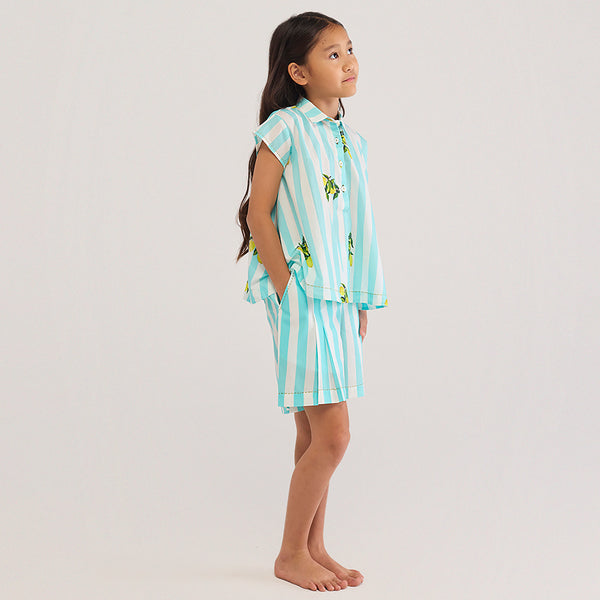Lemon Pima Cotton Shirt