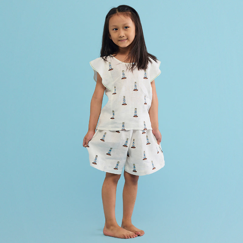 Lyle Linen Co-Ord Set - Ivory