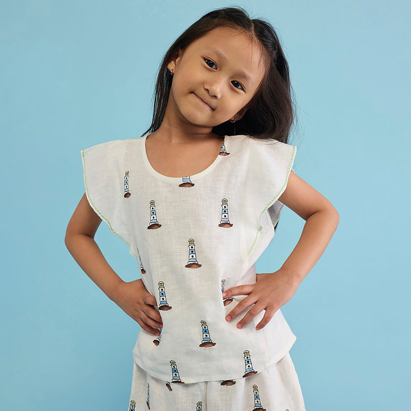 Lyle Linen Co-Ord Set - Ivory
