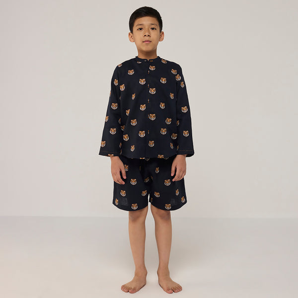 Ben Linen Shirt - Navy