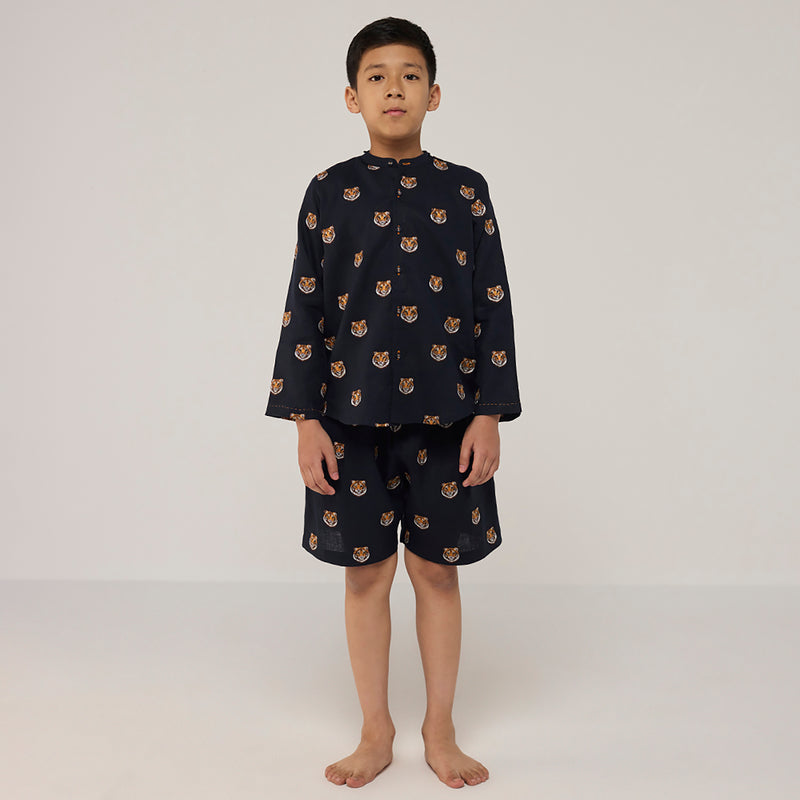 Ben Linen Shirt - Navy