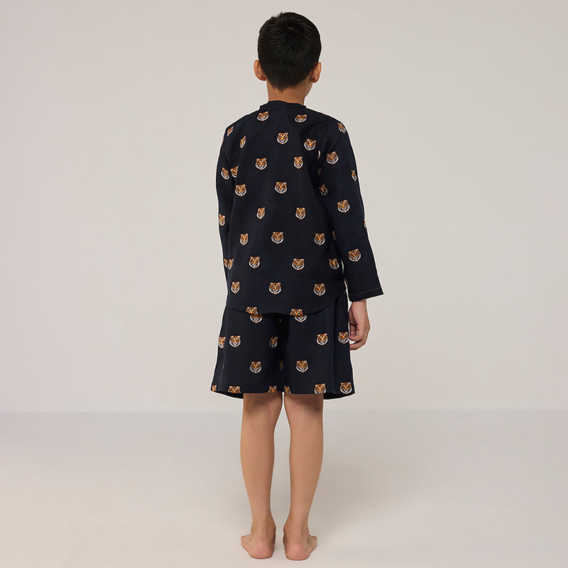 Ben Linen Shirt - Navy