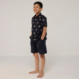 Kin Linen Shirt - Navy