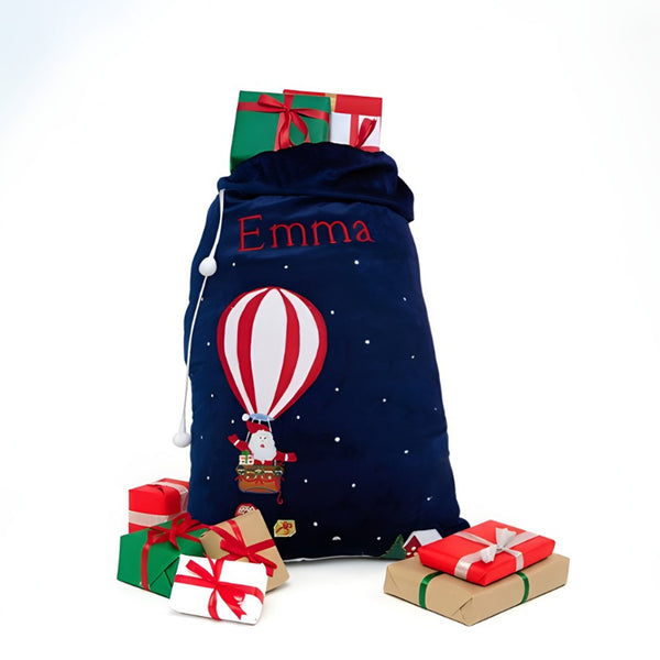 Santa's Balloon Ride Santa Sack