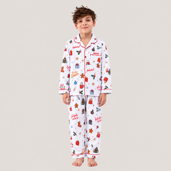 Be Merry Pajama Set For Kids