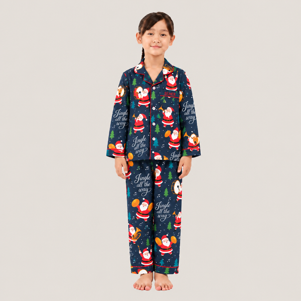 Jingle All The Way Pajama Set For Kids