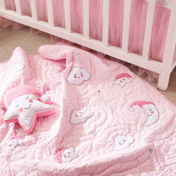 Star Decorative Pillow (Pink)