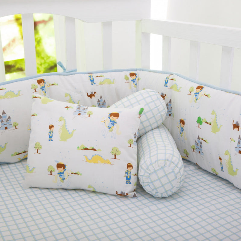 Prince Organic Complete Crib Bedding Set (With Bumper)