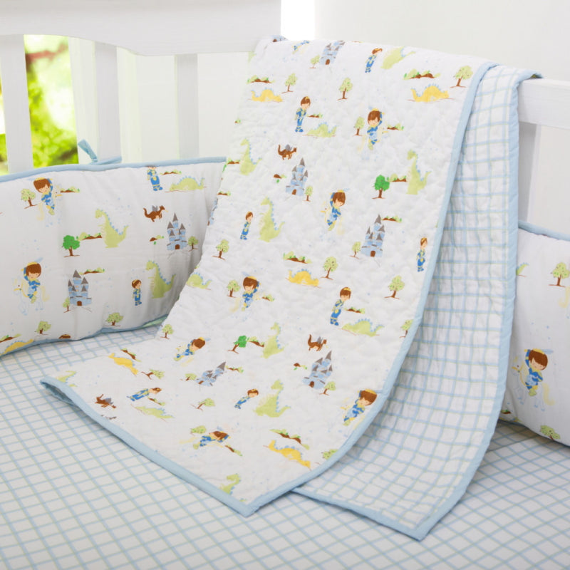 Prince Organic Complete Crib Bedding Set