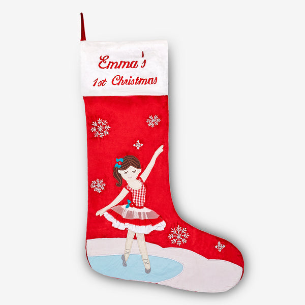 Ballerina Luxe Stocking (Red Collection)