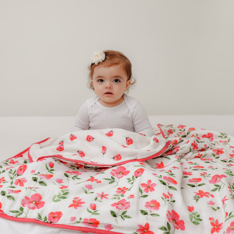 Blossoms Organic Reversible Blanket