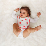 Blossoms Organic Bib Set