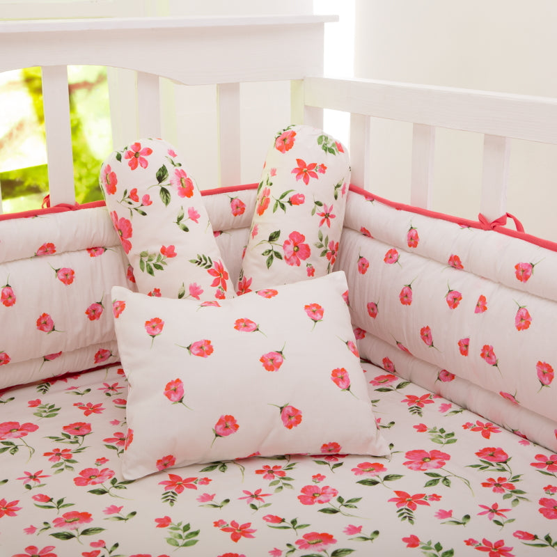 Blossoms Organic Pillow/Bolster Set