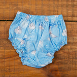 Celestial Blue Organic Diaper Cover