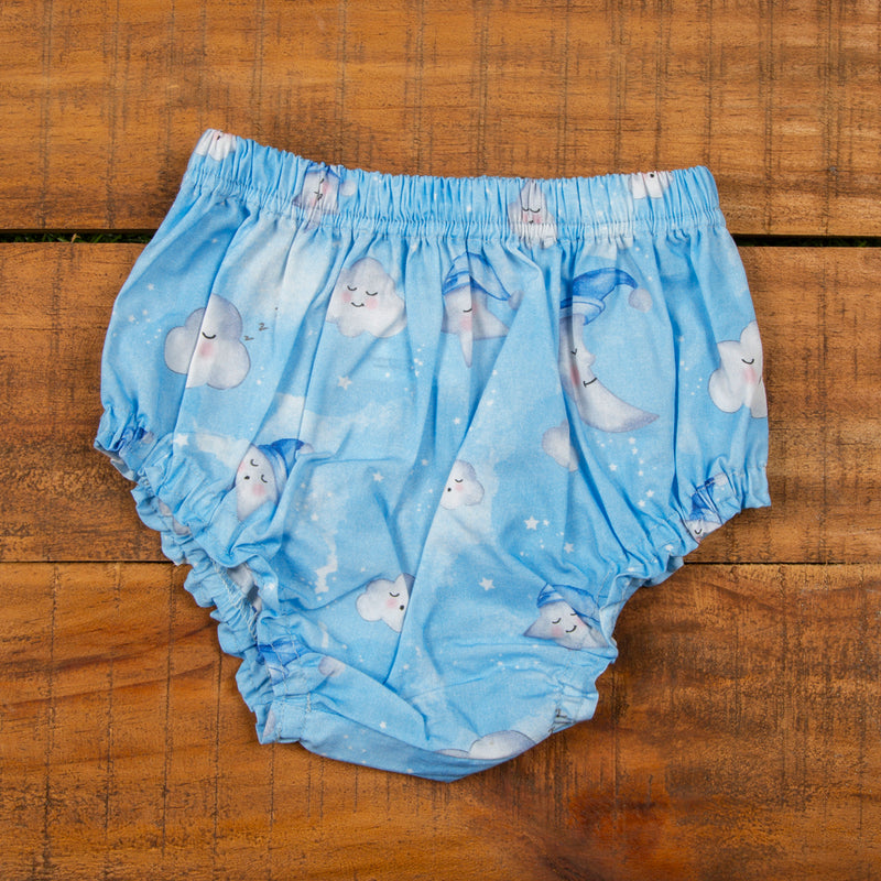 Celestial Blue Organic Diaper Cover