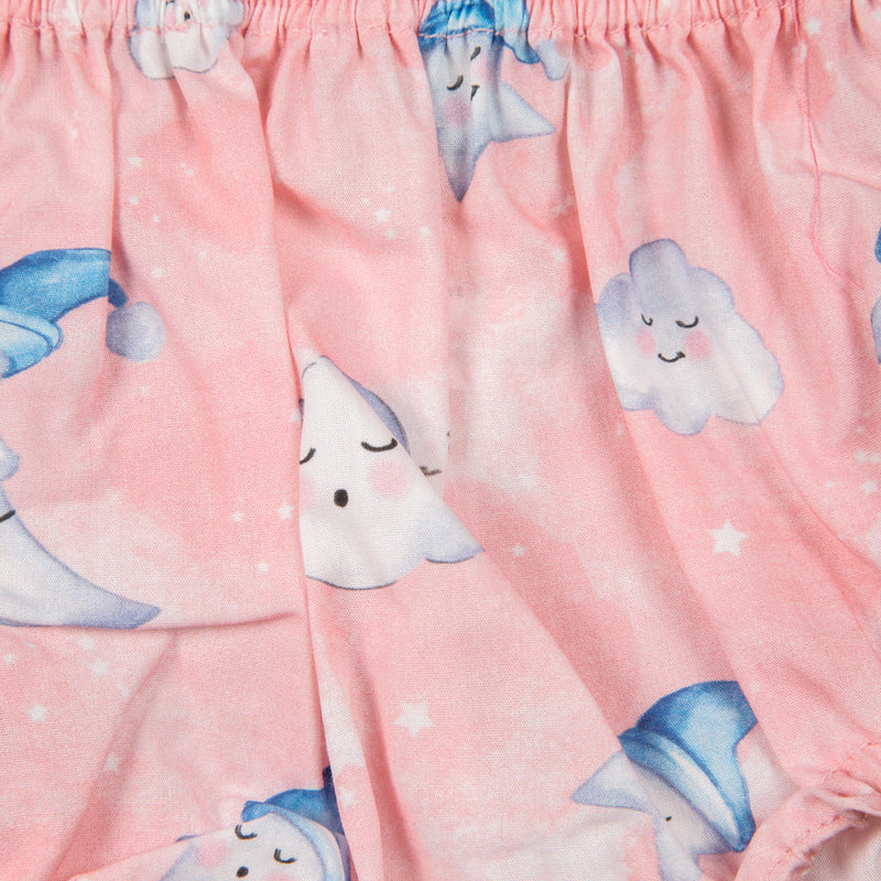 Celestial Pink Organic Diaper Cover