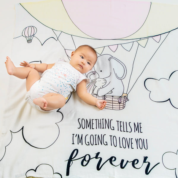 Forever Organic (Personalized) Swaddle