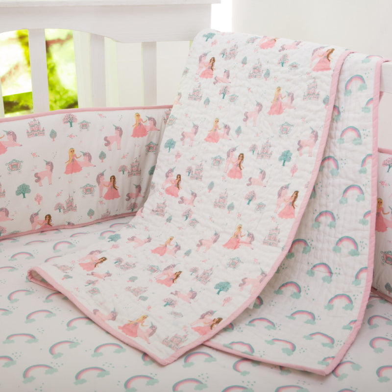 Fairytale Organic Complete Crib Bedding Set