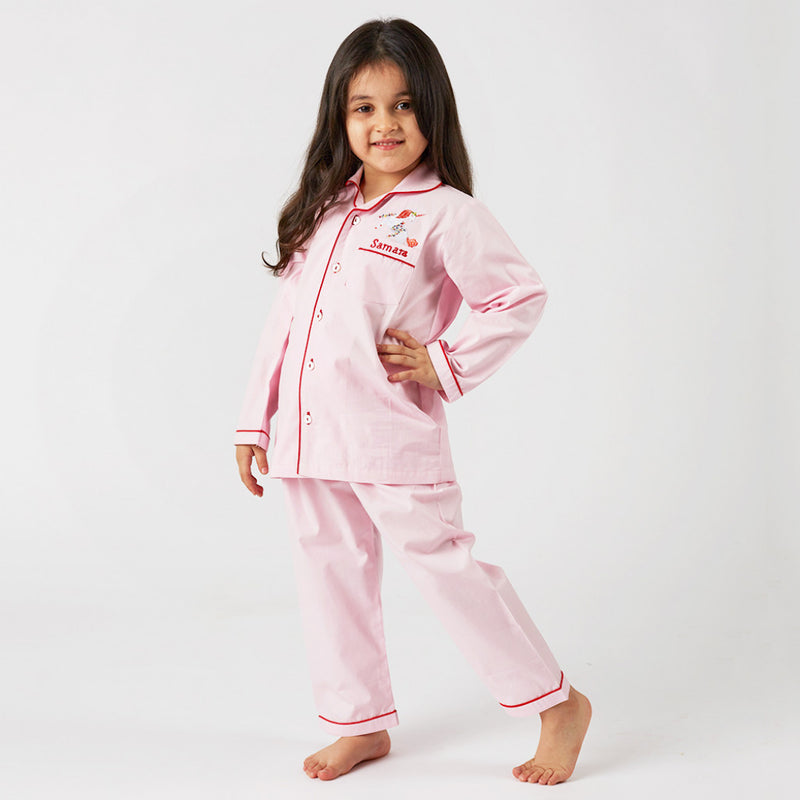 Happy Unicorn Pajama Set For Kids