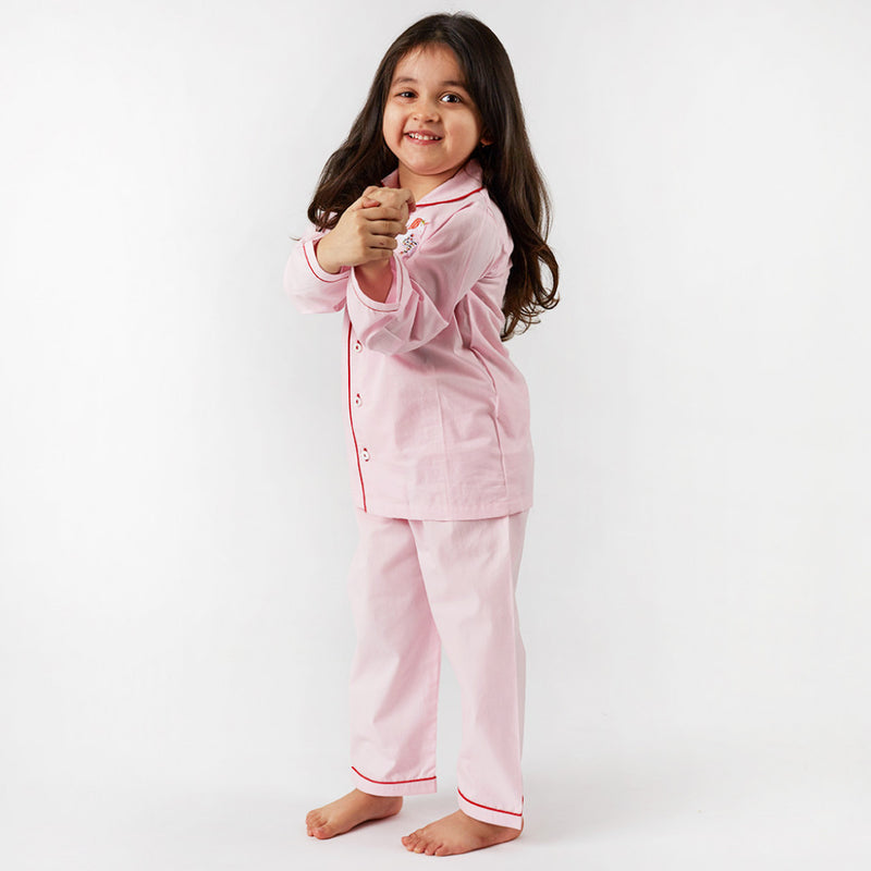 Happy Unicorn Pajama Set For Kids