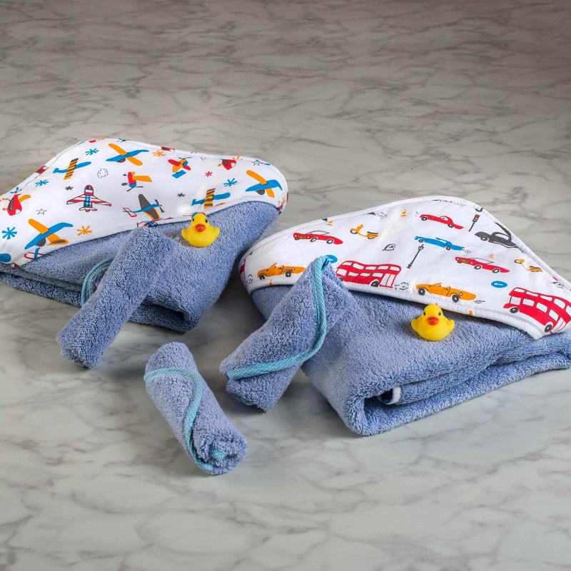 Off-We-Go! Washcloth Set