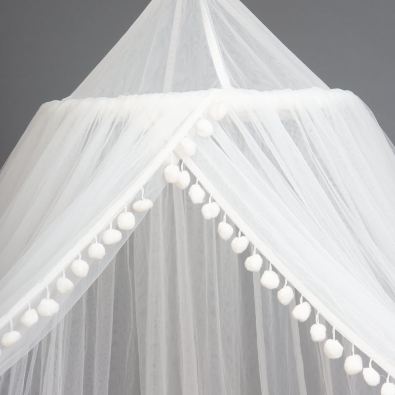 Pom Pom Ivory Canopy