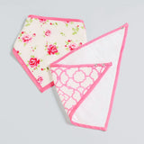 La Rose Bandana Bib Set