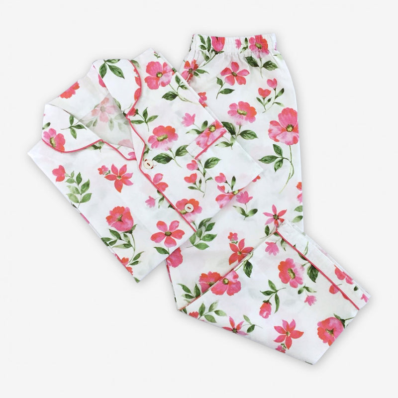 Women Organic Blossoms Pajama Set