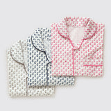 Women Jade Blockprint Pajama Set (Pink)