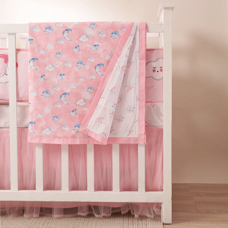 Rockabye Baby Crib Gift Hamper (Celestial-Pink)